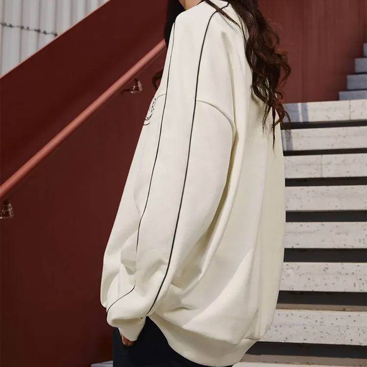 Skechers Sweatshirt Unisex Marshmallow White-7