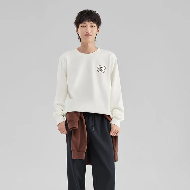 Skechers Sweatshirts Unisex Marshmallow White/0074-2