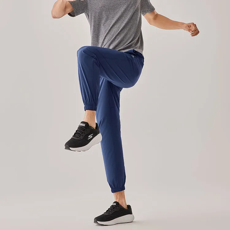 Skechers GODRI Casual Pants Men's Academy Navy-4