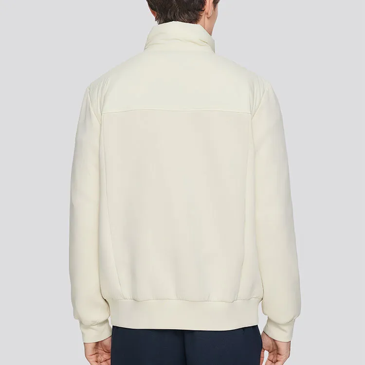 Skechers Yazhuan Series Jackets Coats Men's Almond Milk White-6