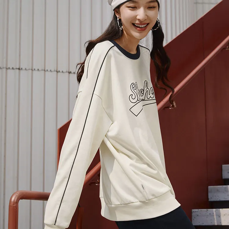 Skechers Sweatshirt Unisex Marshmallow White-5