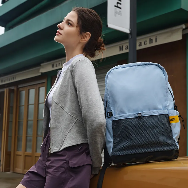 CrashBaggage Polyester Backpack Unisex Multicolor-17