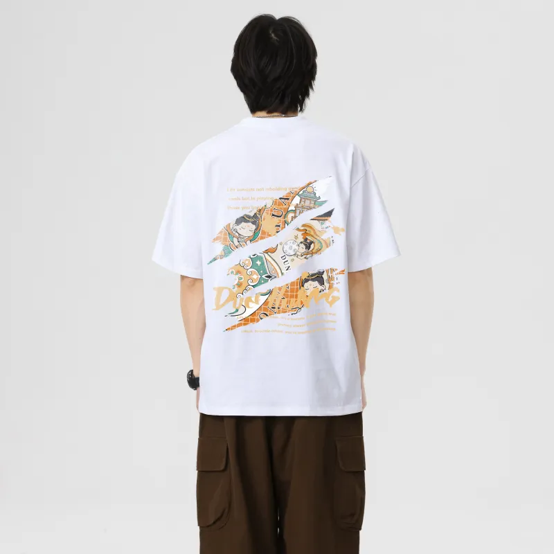 DUNHUANG ART INSTITUTE Short Sleeved Unisex Gift Box Set Included-2
