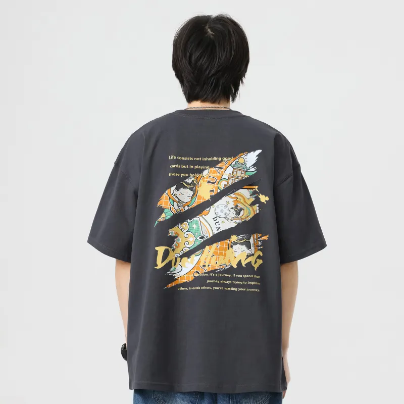 DUNHUANG ART INSTITUTE Short Sleeved Unisex Gift Box Set Included-10