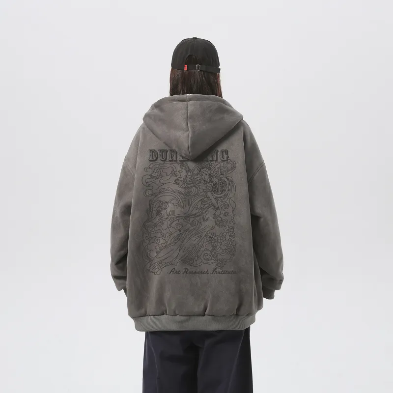 DUNHUANG ART INSTITUTE Puffer Jacket Unisex-11