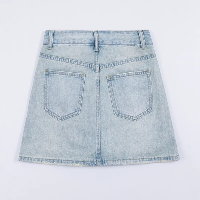 ST&SAT Denim Short Skirts Women's-9