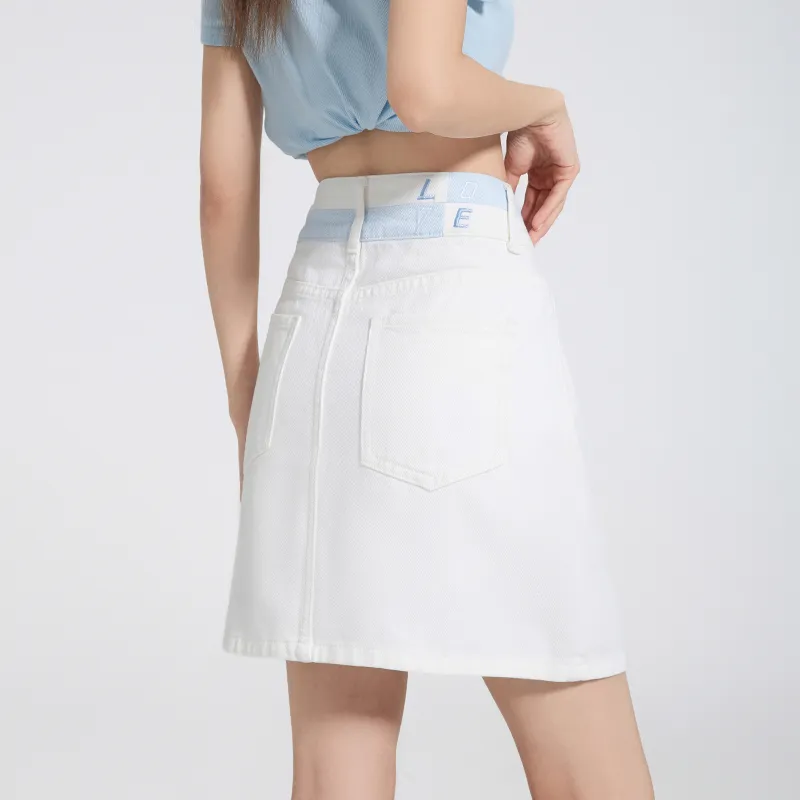 ST&SAT Denim Short Skirts Women's-6
