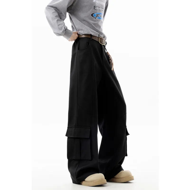 ST&SAT Cargo Pants Unisex Black-1