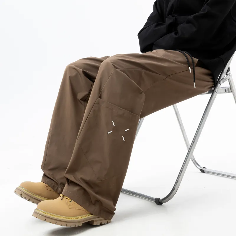 ST&SAT Cargo Pants Unisex Coffee-4