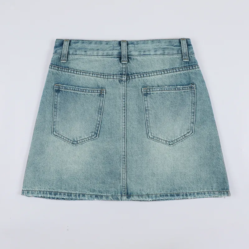 ST&SAT Denim Short Skirts Women's-1