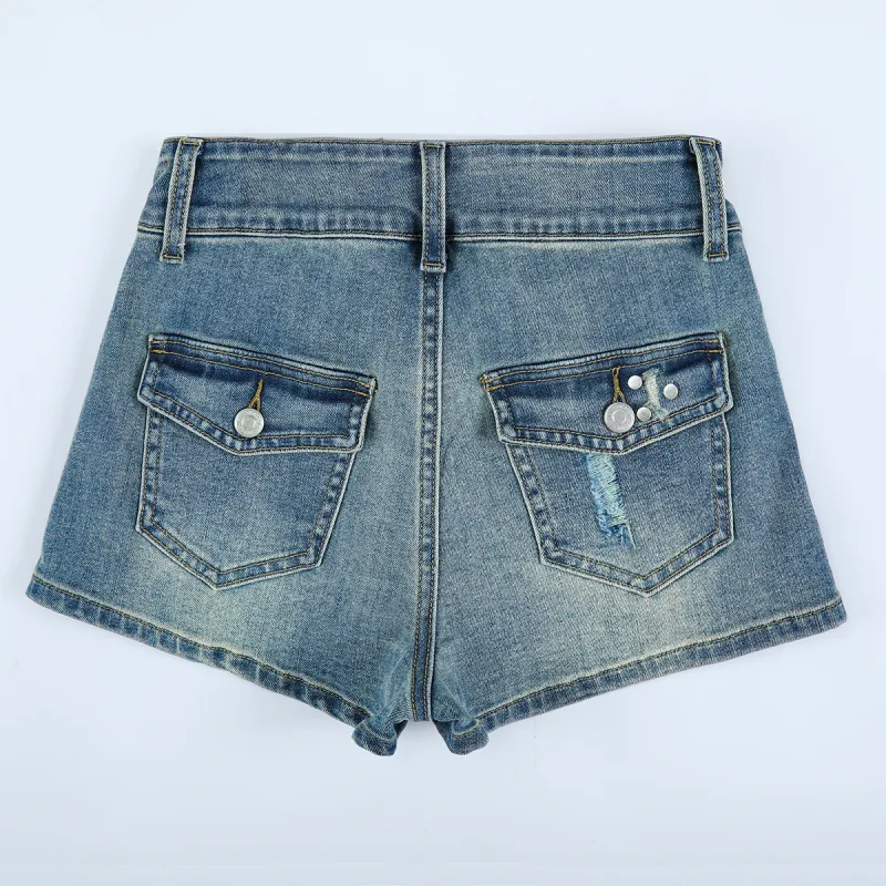 ST&SAT Denim Shorts Women's-9