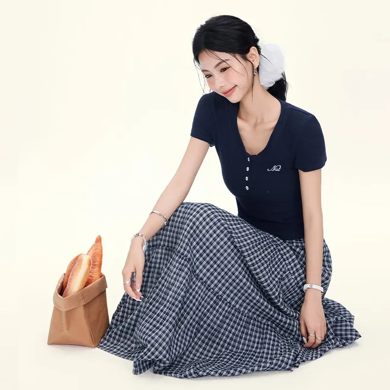 ST&SAT Casual Long Skirt Women's-4