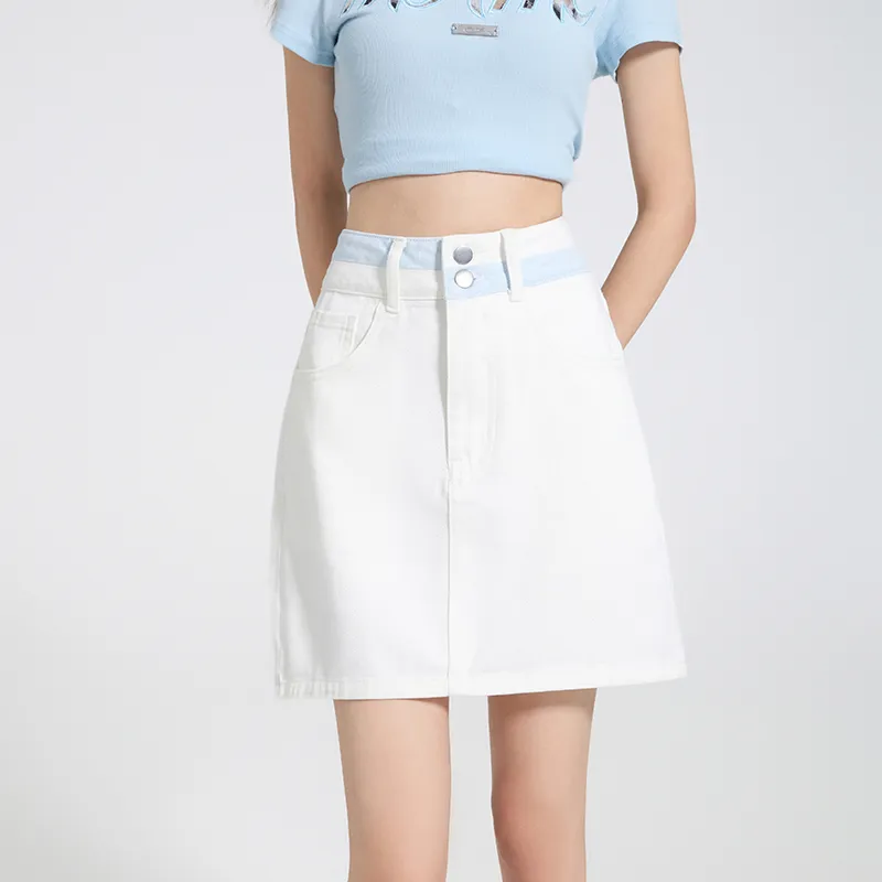 ST&SAT Denim Short Skirts Women's-2