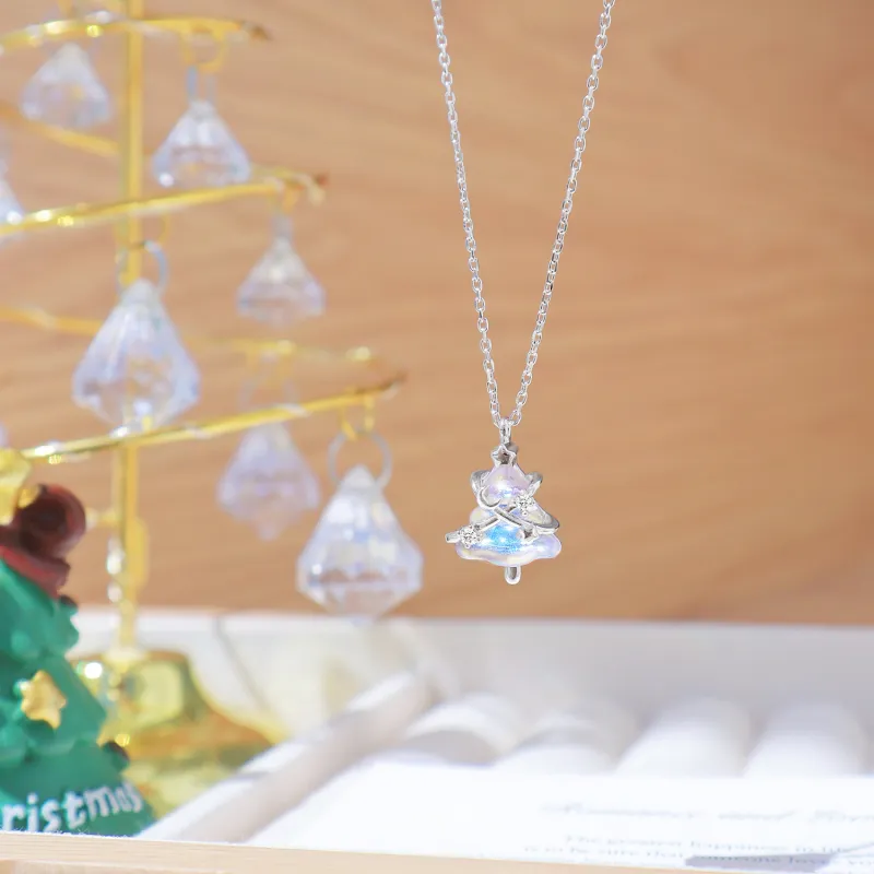 LUCKY ZHY S925 Silver Necklaces Women's-1