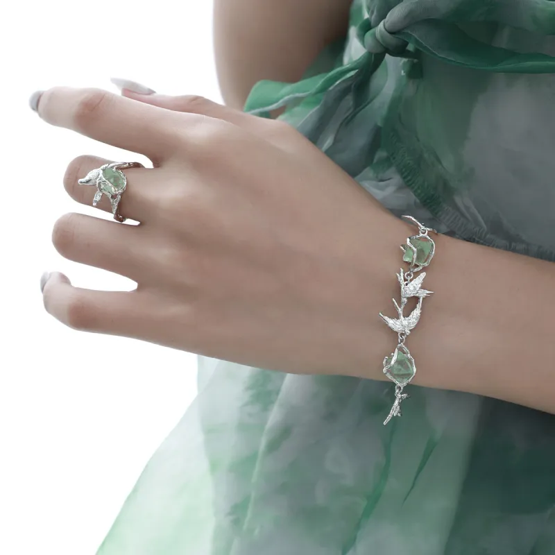 LUCKY ZHY S925 Silver Rings Women's-3