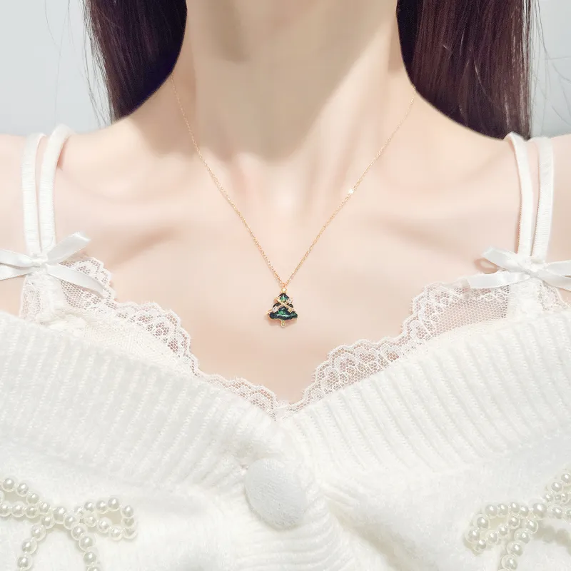 LUCKY ZHY S925 Silver Necklaces Women's-10
