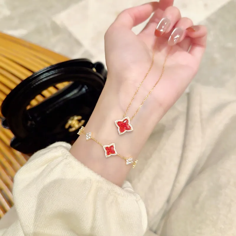 LUCKY ZHY S925 Silver Bracelets Women's-6