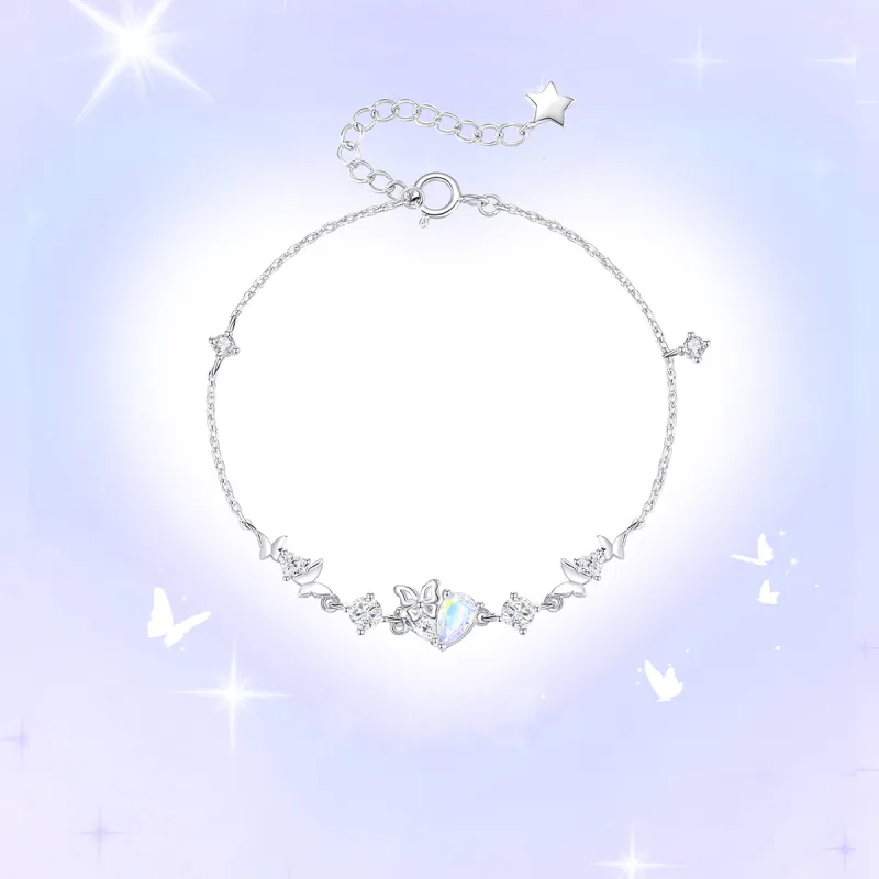 LUCKY ZHY S925 Silver Bracelets Women's-1