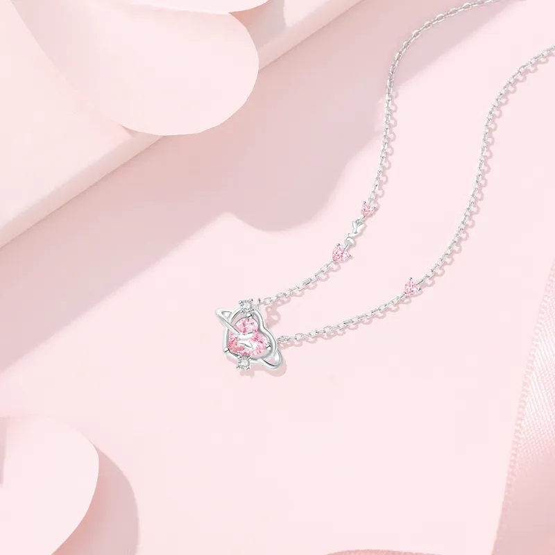 LUCKY ZHY S925 Silver Necklaces Women's-6