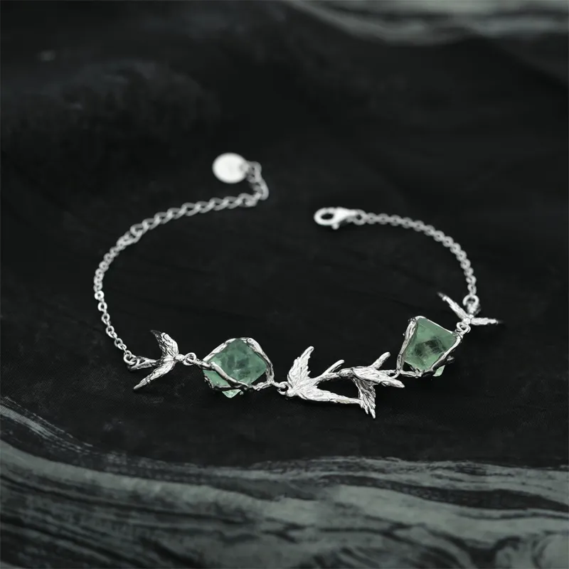 LUCKY ZHY S925 Silver Bracelets Women's-6