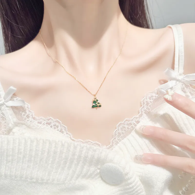 LUCKY ZHY S925 Silver Necklaces Women's-5