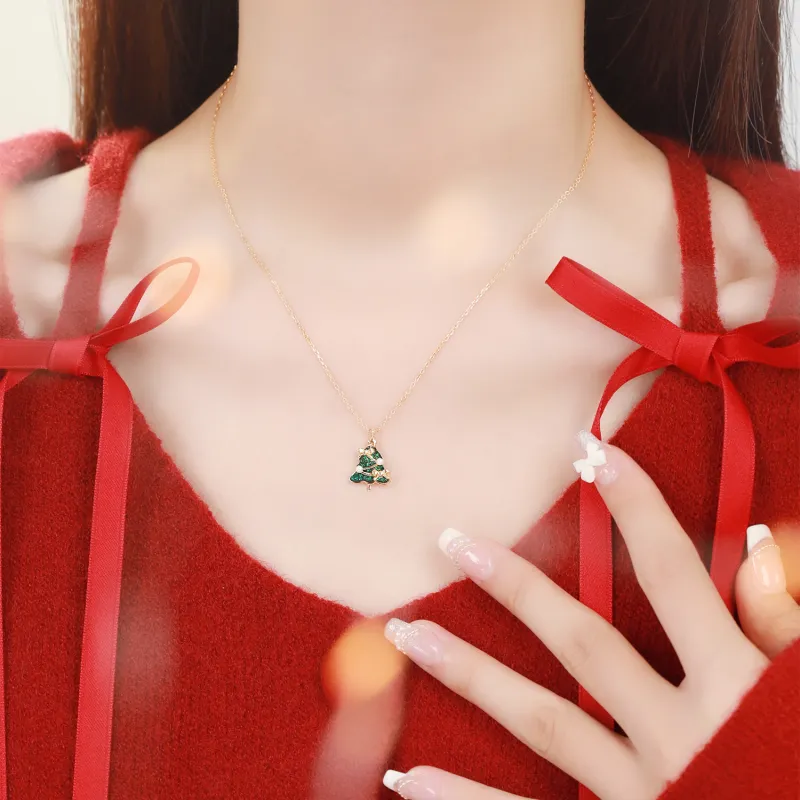 LUCKY ZHY S925 Silver Necklaces Women's-7