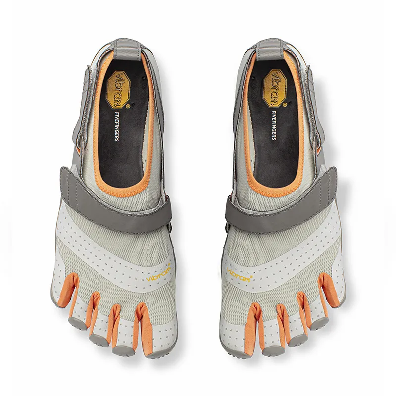Vibram Slip-Resistant Lightweight Quick Dry Low-Top Training Shoes Men's Gray-1