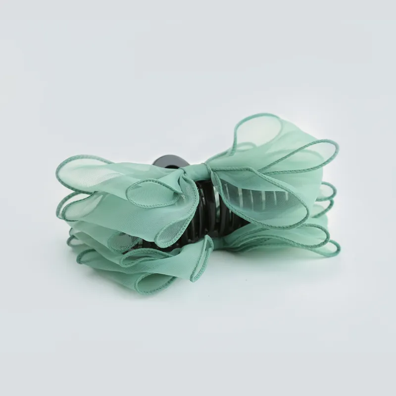 GOODY Polyester Plastic Hair Clips Women's Lake Green-1