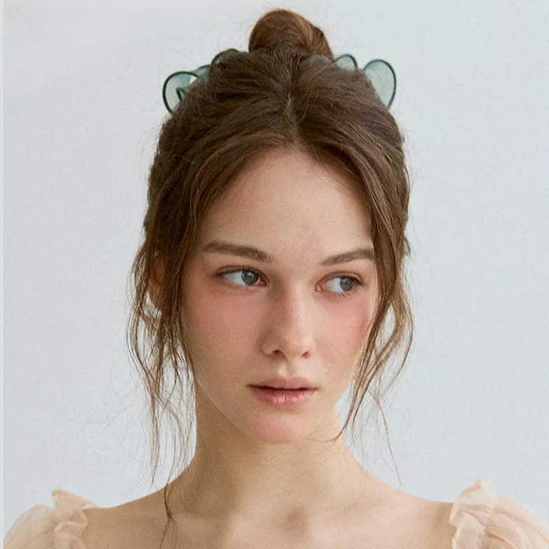 GOODY Polyester Plastic Hair Clips Women's Lake Green-5
