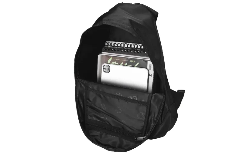 TURN UP Nylon Backpack Laptop Bag Unisex Blue/Black-7
