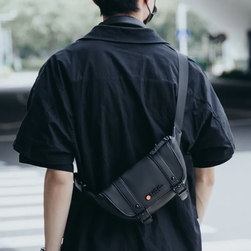 ONRF Polyester Backpack Large Size Unisex Black-18