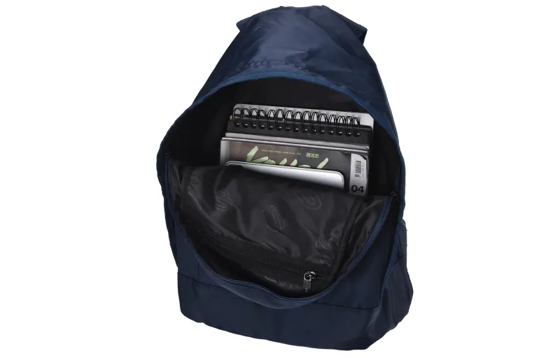 TURN UP Nylon Backpack Laptop Bag Unisex Blue/Black-3