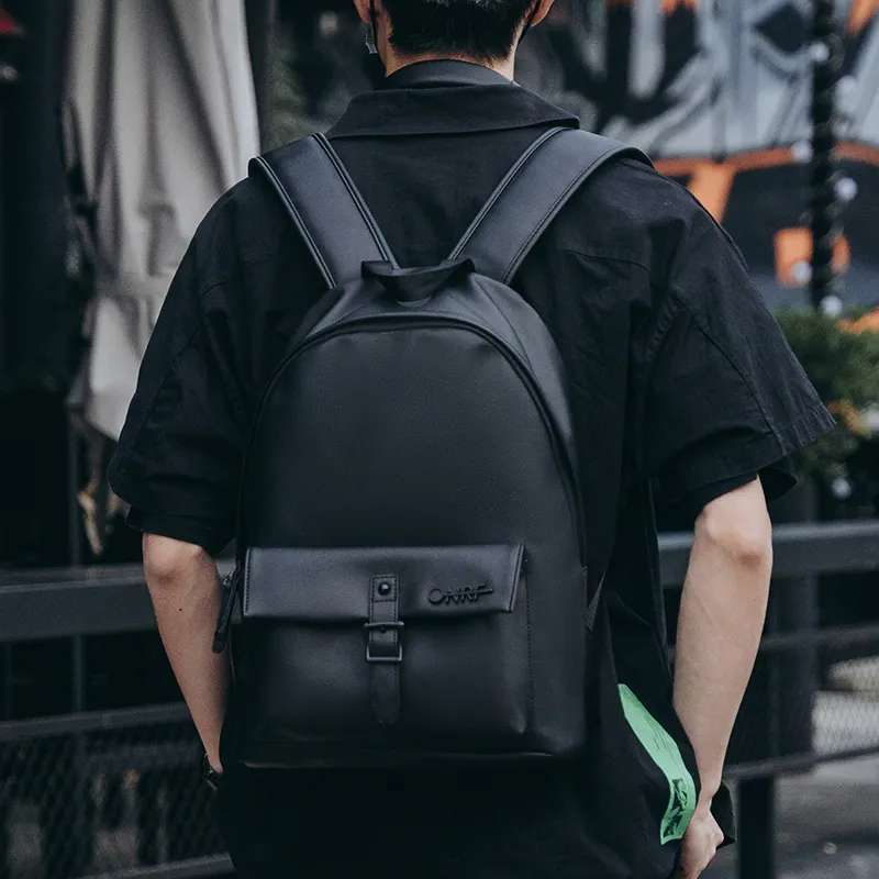 ONRF Polyester Backpack Large Size Unisex Black-5