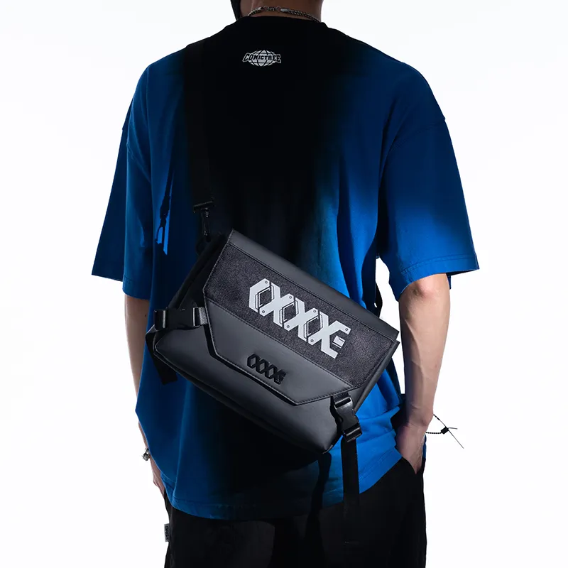 COEXISTENCE Polyester PVC Regular Unisex Black-3