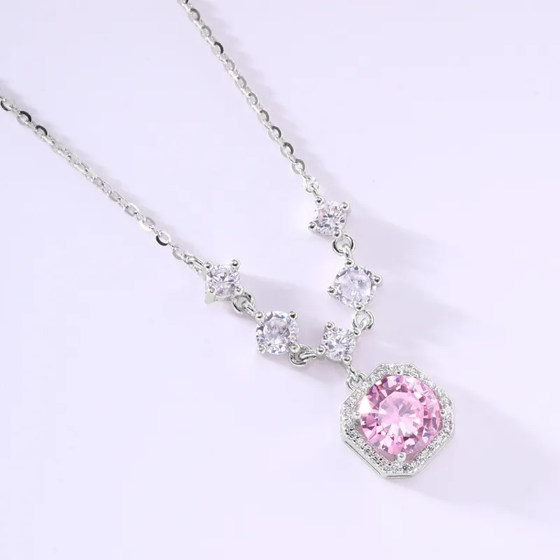 ICEKID S925 Silver Necklaces Women's-3