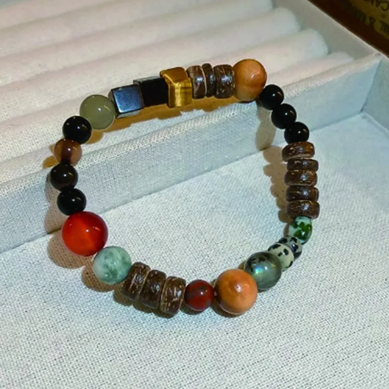 ICEKID Coconut Shell Bracelets Unisex-6