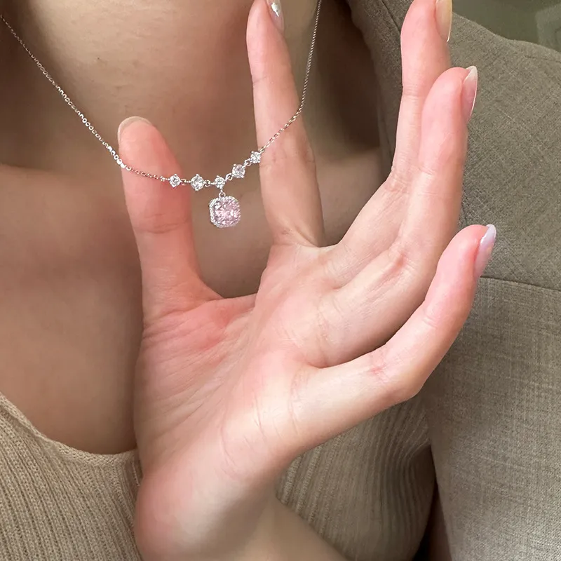 ICEKID S925 Silver Necklaces Women's-1