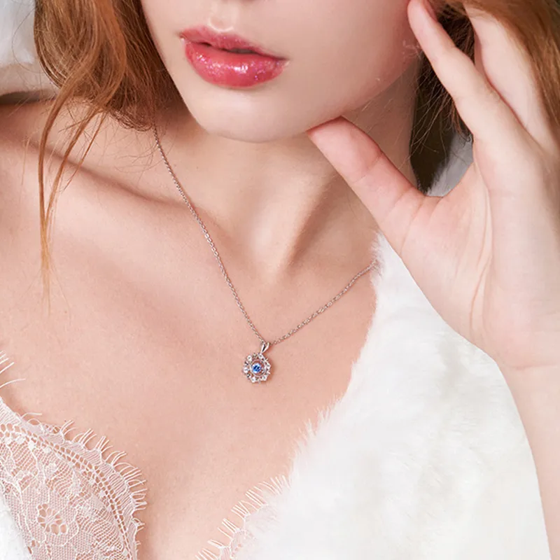 Koran 925 Sterling Silver Necklaces Women's-3