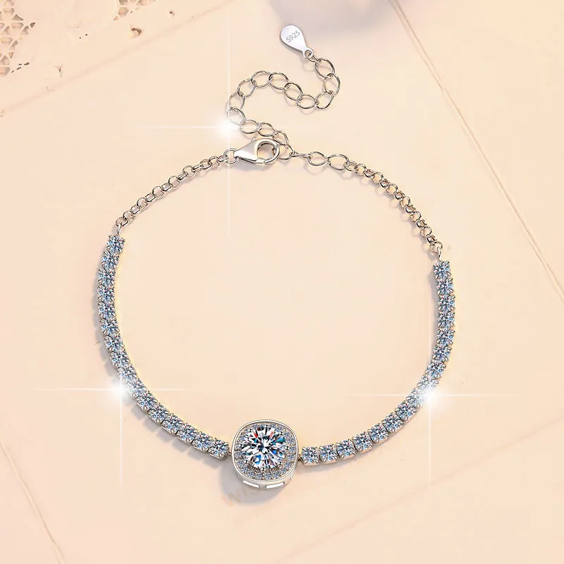 Koran 925 Sterling Silver Bracelets Women's-2