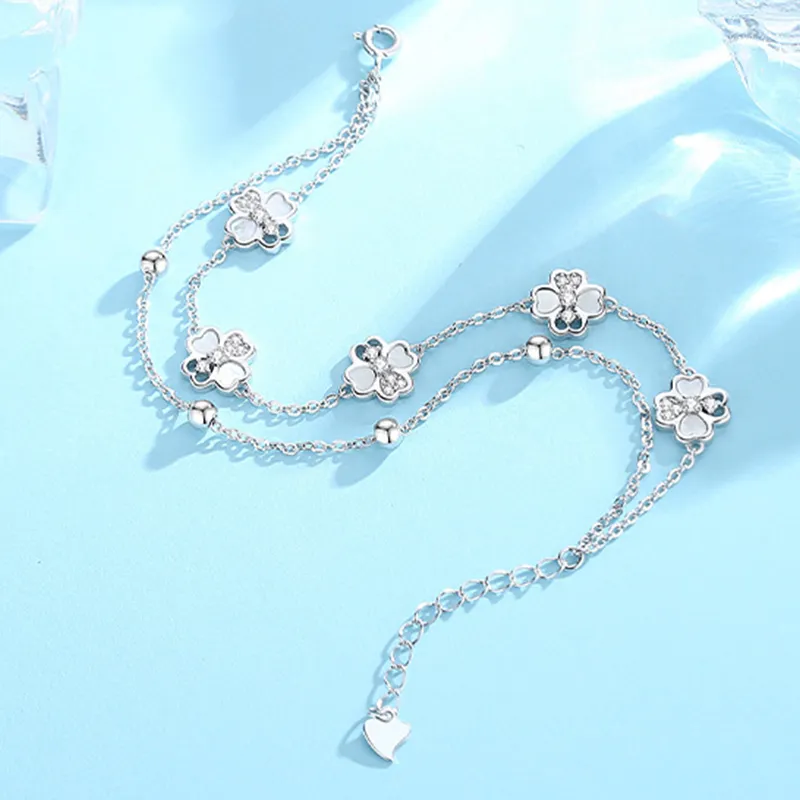 Koran 925 Sterling Silver Bracelets Women's-4