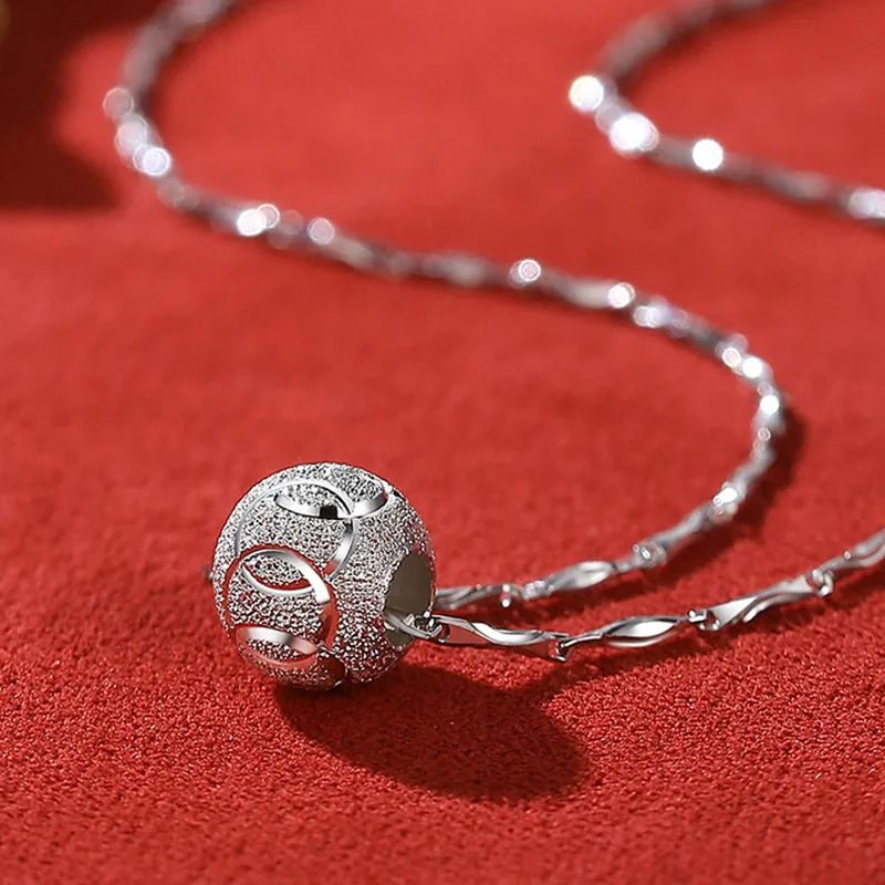 Koran 925 Sterling Silver Necklaces Women's-3