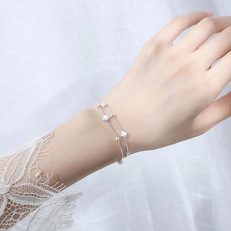 Koran 925 Sterling Silver Bracelets Women's-3