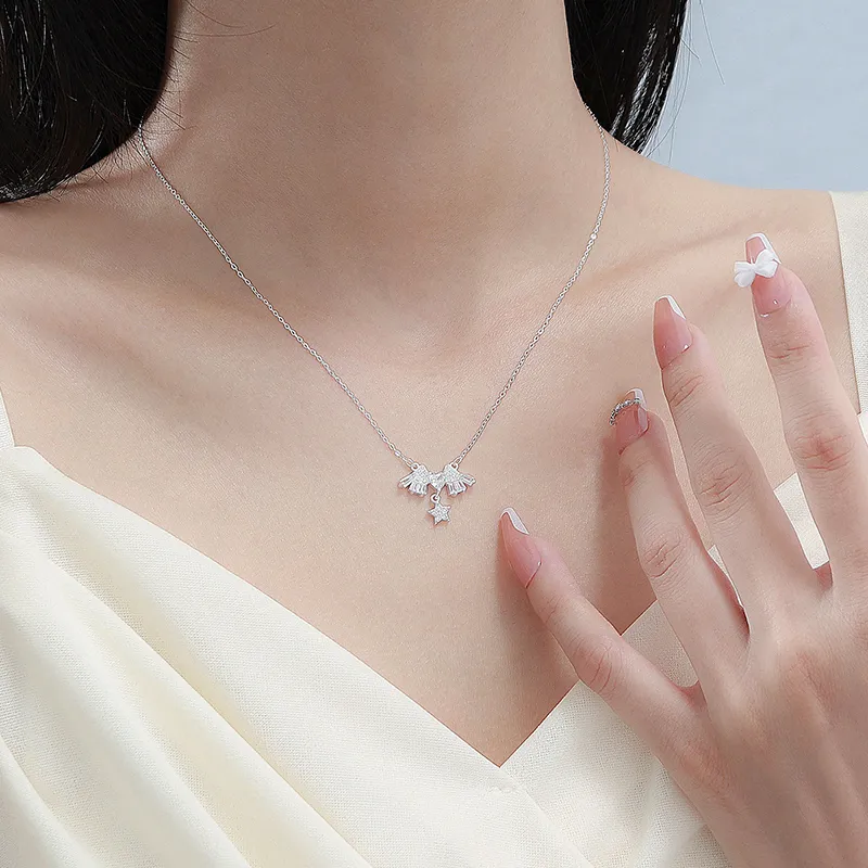 Koran 999 Fine Silver Necklaces Women's-3