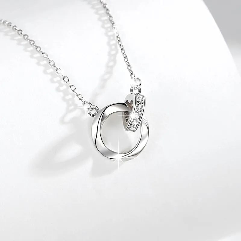 Koran 999 Fine Silver Necklaces Women's-4