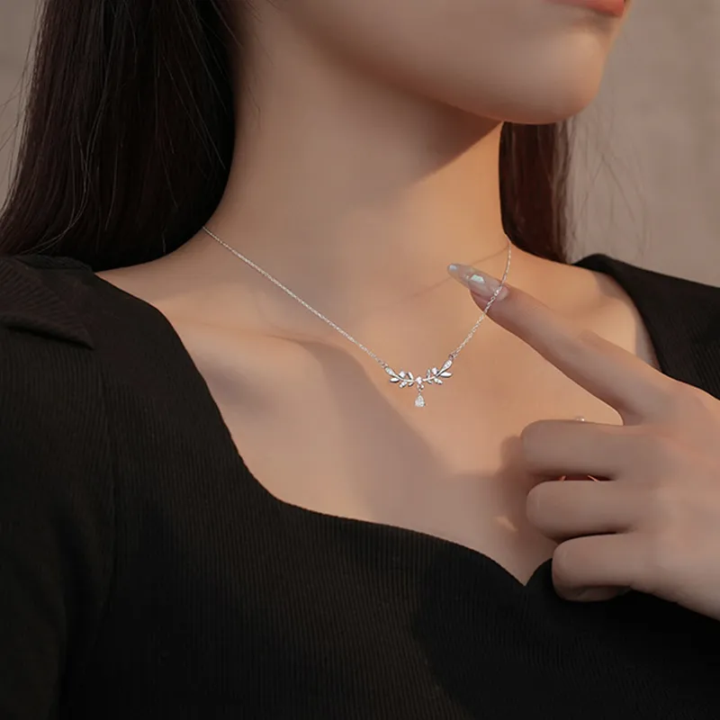 Koran 925 Sterling Silver Necklaces Women's-3