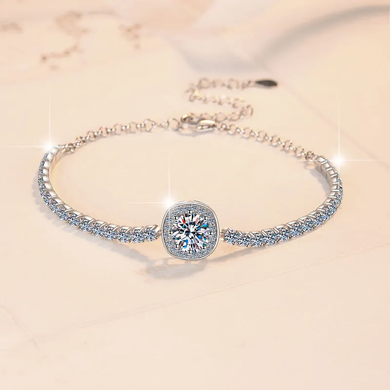Koran 925 Sterling Silver Bracelets Women's-3
