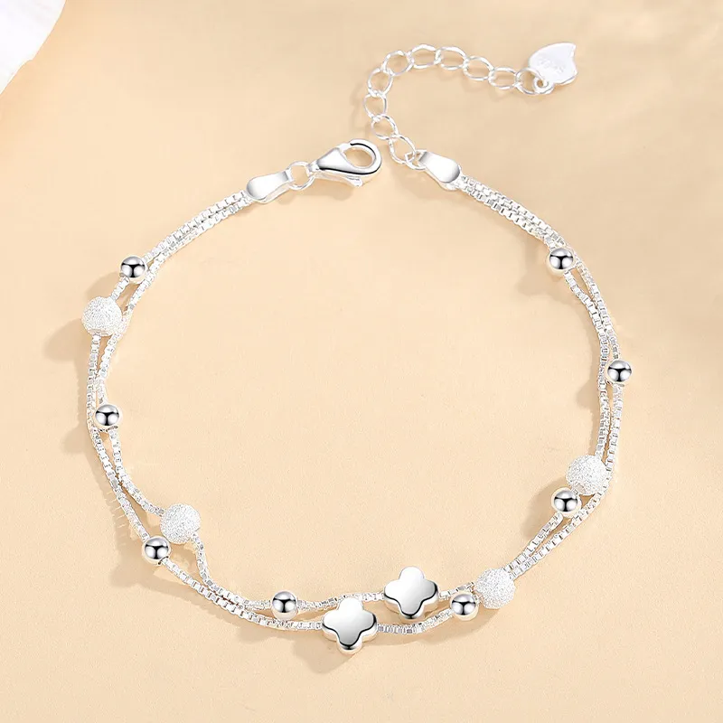 Koran 925 Sterling Silver Bracelets Women's-4
