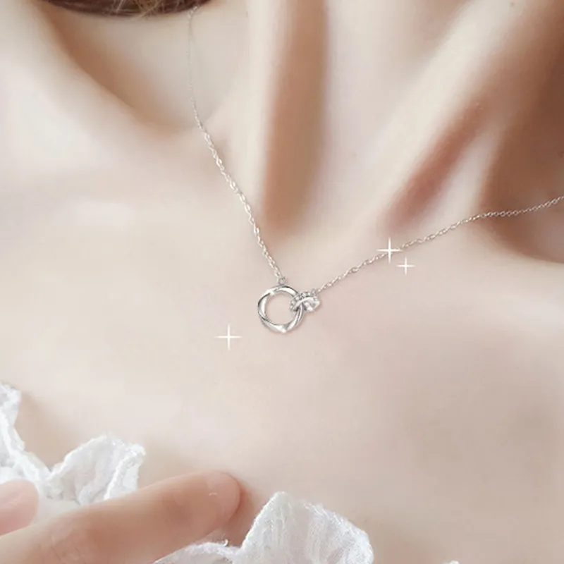 Koran 999 Fine Silver Necklaces Women's-3
