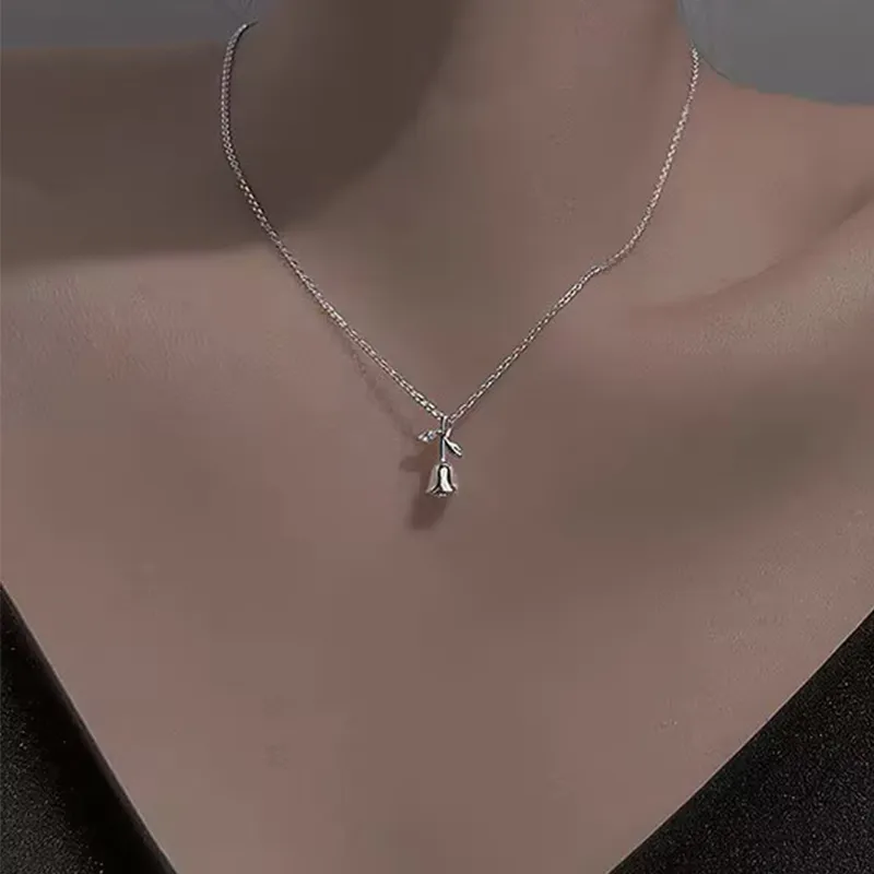 Koran 999 Fine Silver Necklaces Women's-3
