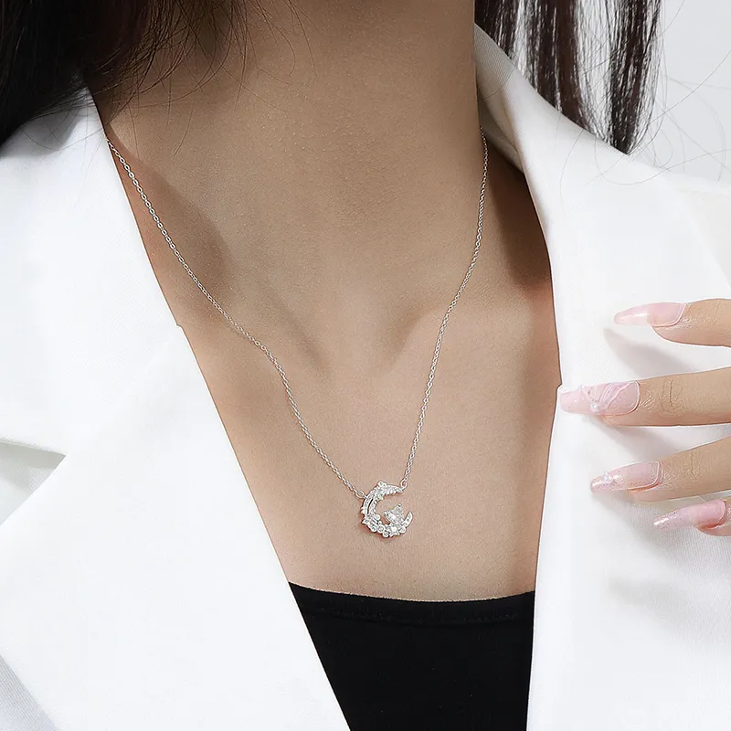 Koran 999 Fine Silver Necklaces Women's-3